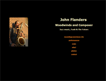 Tablet Screenshot of johnflanders.com